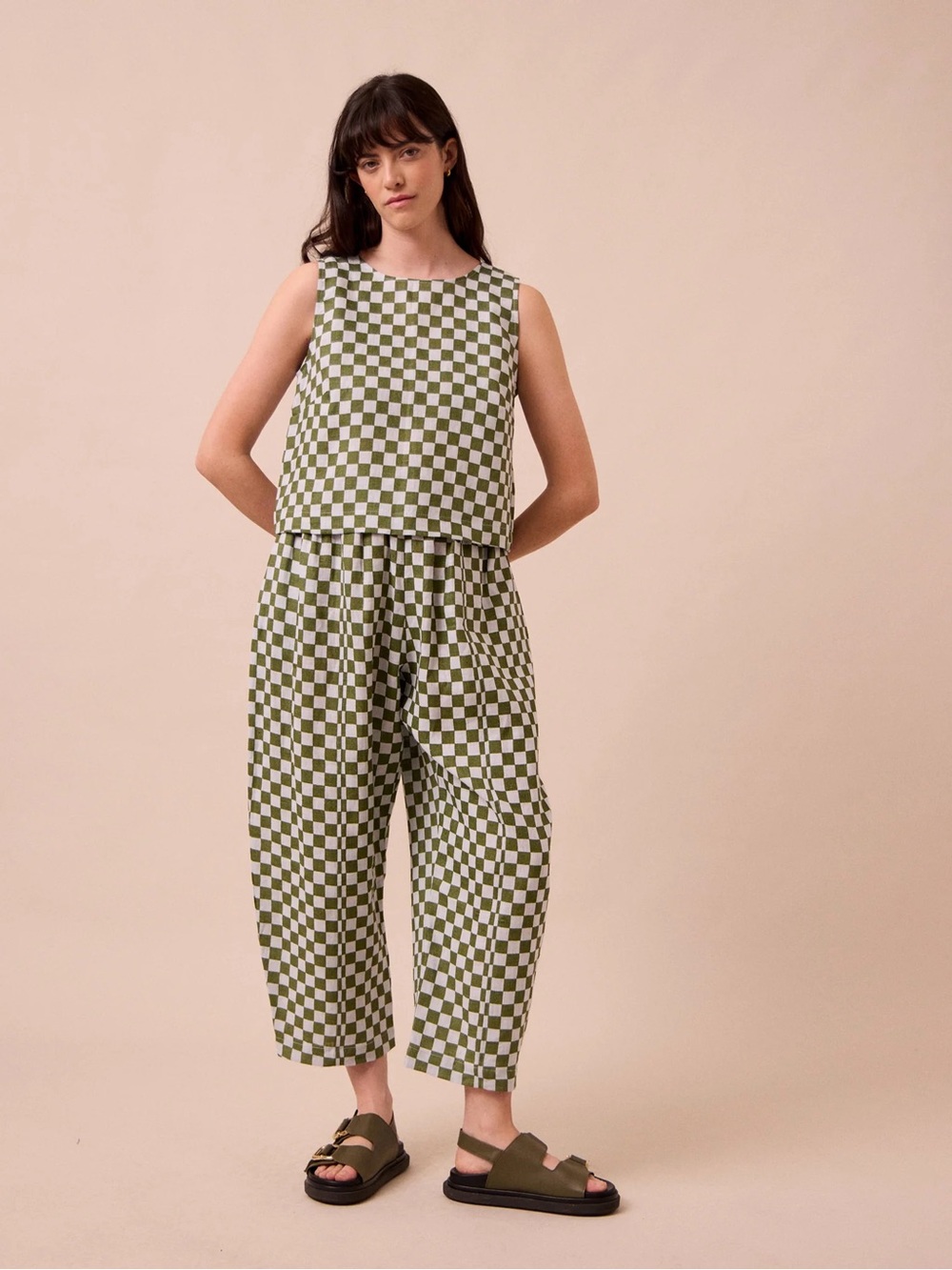 Beyond Nine Esme top and Mabel pants - L